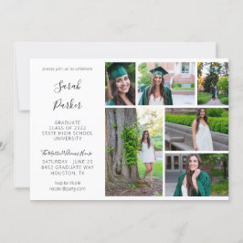Invitación Partido de Graduación Moderno 6 Foto