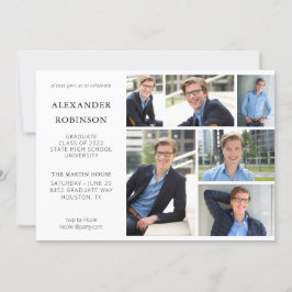 Invitación Partido de Graduación Moderno 6 Foto V2