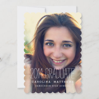 Invitación Partido de Graduación Moderno de la Escuela Secund