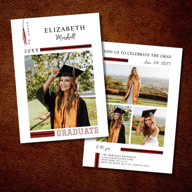 Invitación Partido de Graduación Multifotografía (Subido por el creador)