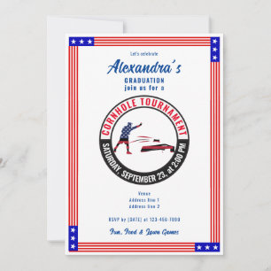Invitación Partido de Graduación Patriótico de los Estados Un