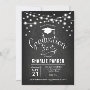 Invitación Partido de Graduación - Patrón de cartón