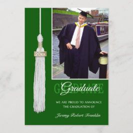 Invitación Partido de Graduación personalizado invita a la fr