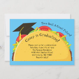 Invitación Partido de Graduación Taco Fiesta Mexicano