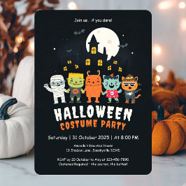 Invitación Partido de Halloween de Cuto Costume