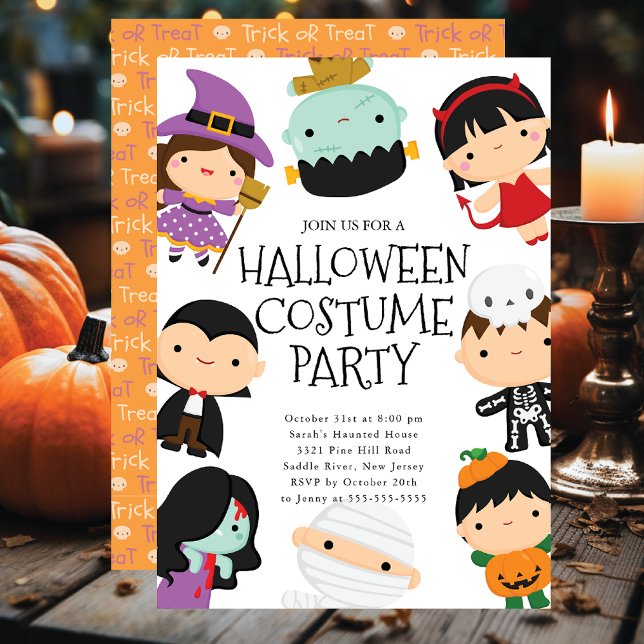 Invitación Partido de Halloween de Cuto Costume (Subido por el creador)