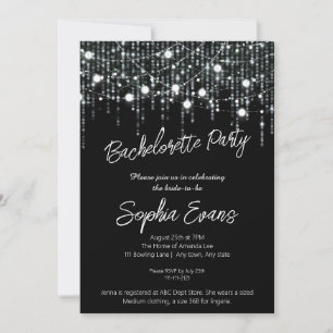 Invitación Partido de la bachillerato de las luces colgantes