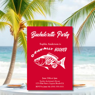 Invitación Partido de la Bachillerato "O-fish-ally Hooked" Ch