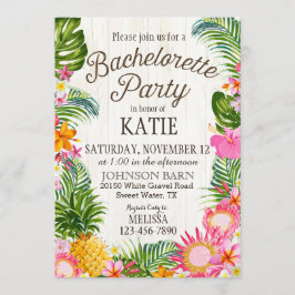 Invitación Partido de la Bachillerato Rústica de la Playa de 