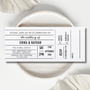 Invitación Partido de la Boda de la Película de Boda Rústico 