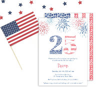 Partido de los 25 Años Patriótico Red White & Blue