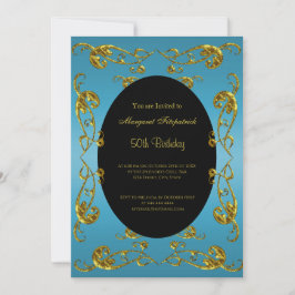 Invitación Partido de los 50 Años del Dorado Azul Negro