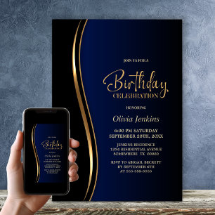 Invitación Partido de los Años Azules del Oro Negro