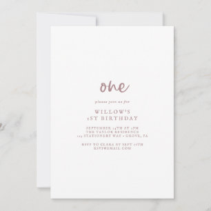 Invitación Partido de los Primeros Cumpleaños del Guión de Or