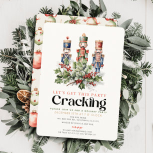 Invitación Partido de vacaciones de los Navidades de la craqu