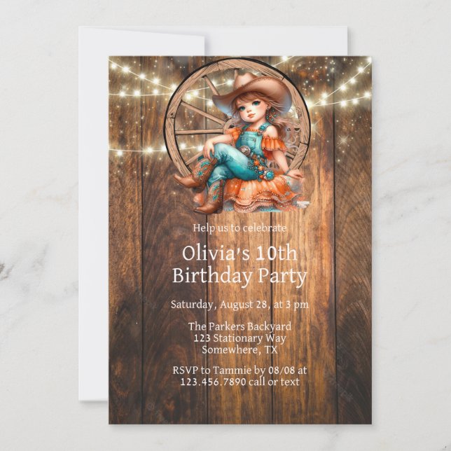 Invitación Partido del Cumpleaños de la Hermandad Vaquera Occ (Anverso)