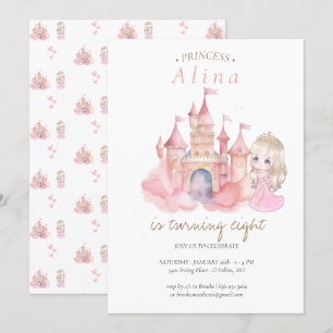Invitación Partido del Cumpleaños de la Princesa
