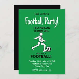 Invitación Partido del Fútbol Futbolístico