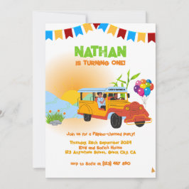 Invitación Partido filipino invita a reunión de cumpleaños fi