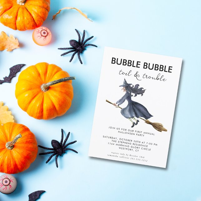 Invitación Partido Halloween de 🌙 Witch Creepy (Subido por el creador)