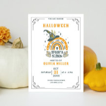 Partido Halloween Mínimo Gorra y Arcoiris de las b