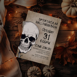 Invitación Partido Halloween Spooktacular