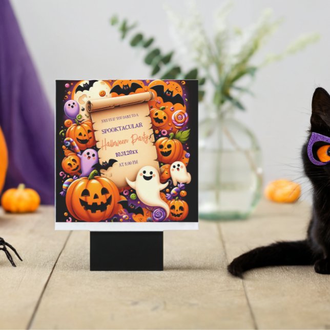 Invitación Partido Halloween Spooktacular (Subido por el creador)