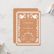 Partido Mexicano del Bautismo Papel Picado