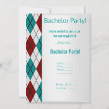 PARTIDO MODERNO DE SILVER RED AQUA BACHELOR