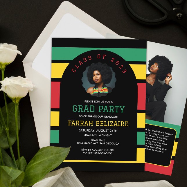 Invitación Partido Panafricano de Graduación de Fotografías (Subido por el creador)