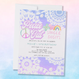 Invitación Partido por el décimo cumpleaños de Peace Out Groo