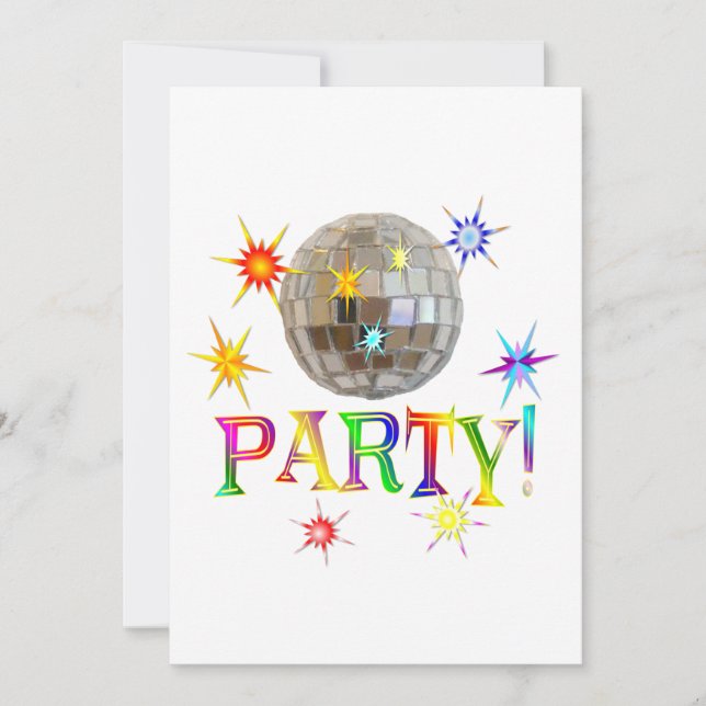Invitación Party! (Anverso)