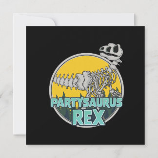 Invitación Partysaurus Rex