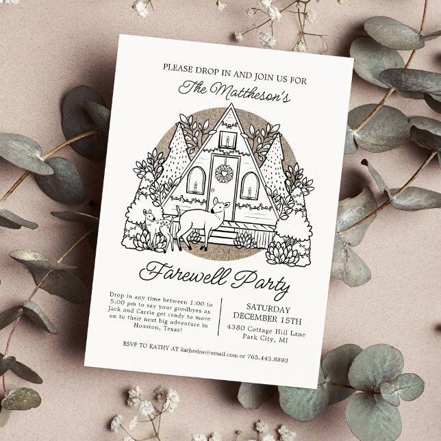 Invitación Pasa por aquí Fiesta de Despedida de Diciembre (Subido por el creador)