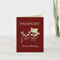 pasaporte a un boda del pirata
