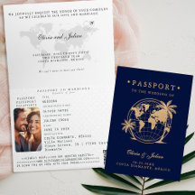 Pasaporte Globo Palma Boda Tropical de Destino