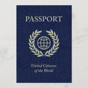 Invitación pasaporte naval