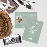Pasaporte para amar el tema de viajes ducha de nov