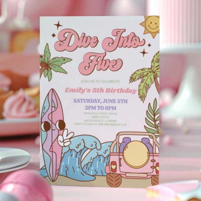 Invitación Pasar a la fiesta de los cinco cumpleaños de Groov (Subido por el creador)