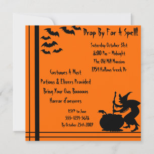 Invitación Pasar por un hechizo