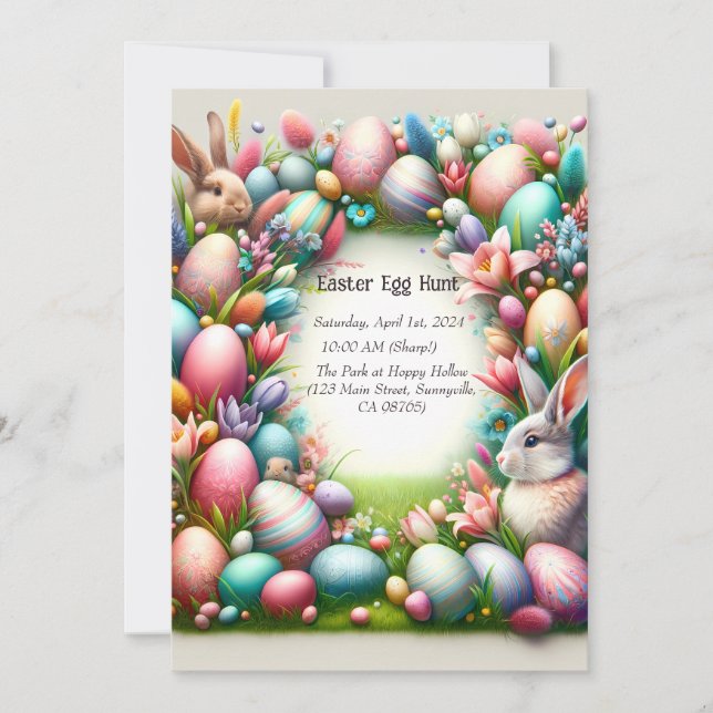 Invitación Pascua (Anverso)