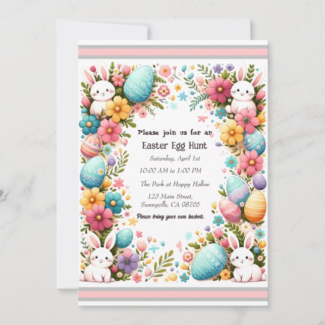 Invitación Pascua (Anverso)