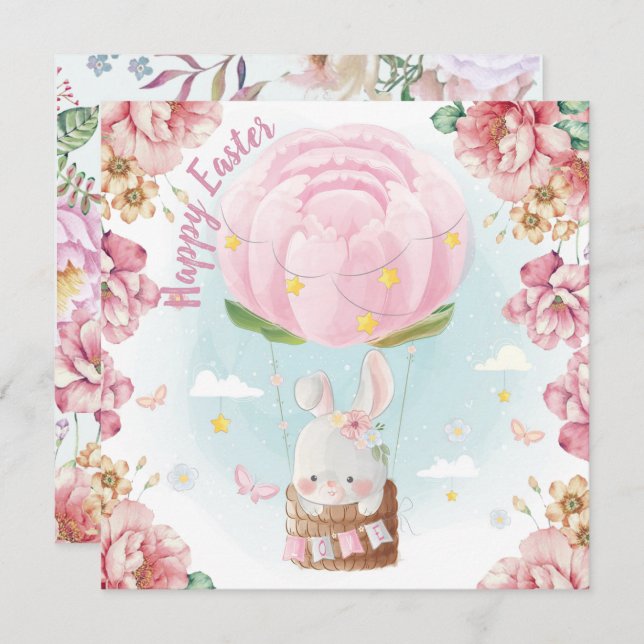 Invitación Pascua Adorable (Anverso / Reverso)