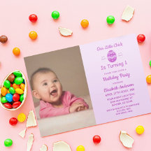 Pascua de Chick 1er cumpleaños