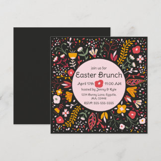 Invitación Pascua de las Flores de Arte Popular