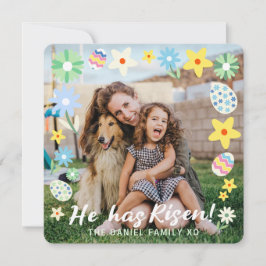 Invitación Pascua que se ha levantado