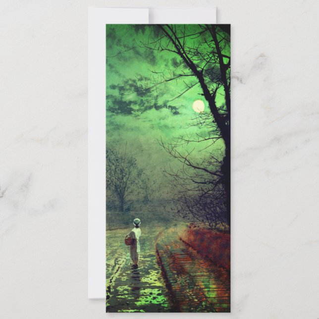 Invitación Paseo a la luz de la luna  (Anverso)