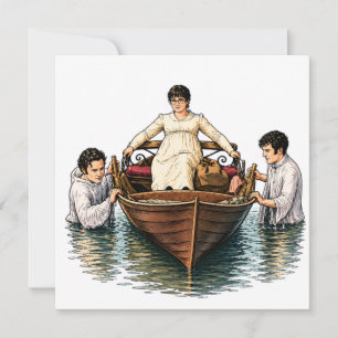 Invitación Paseo en barco definitivo de Mary Bennet