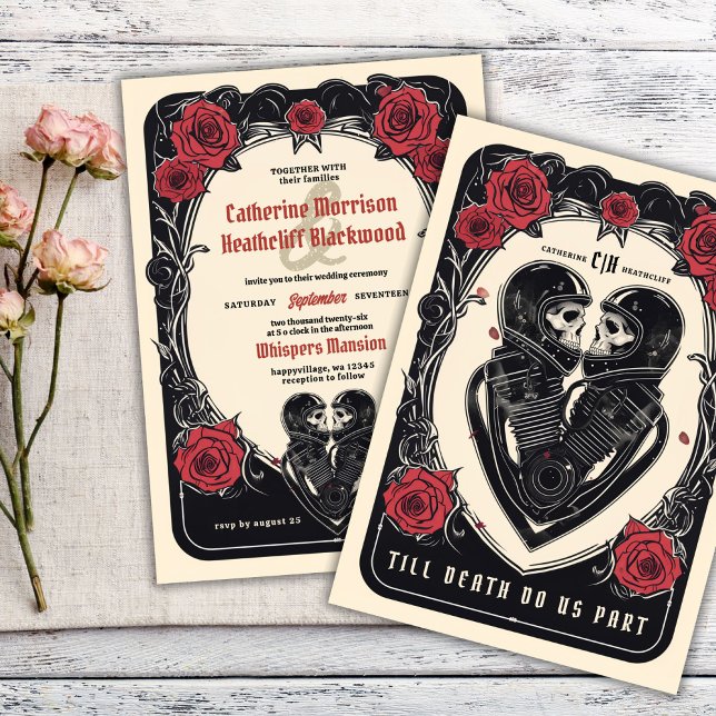 Invitación Paseo hasta la muerte y más allá: Boda (Subido por el creador)