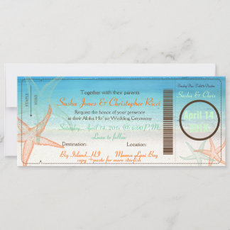 Invitación Pases de embarque de PixDezines+Invitaciones de bo
